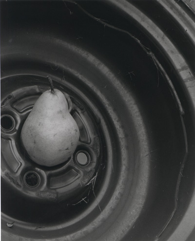 Pear in a spare tire